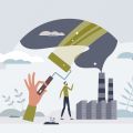 Greenwashing. Credit: VectorMine, Getty Images