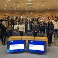 MBA students with Professor Jan-Emmanuel De Neve
